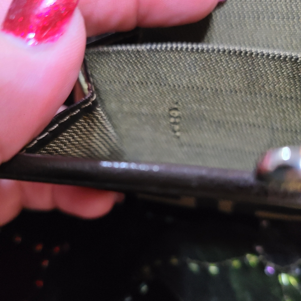 EUC Fendi Zucca Coin Wallet - Picture 10 of 12